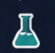 Icône fiole, chimie